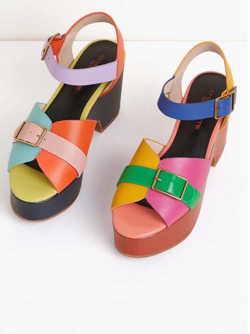 Charlotte Stone Raf Platform Sandal